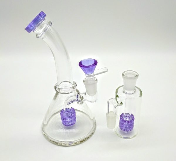 Violet Flask Style Bong