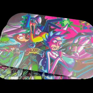 Rolling Tray Rick & Morty Style 2 w/ Magnetic Cover